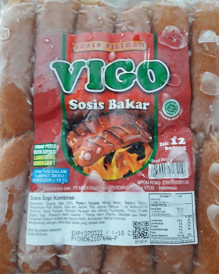 Vigo Sosis Bakar Mini 500