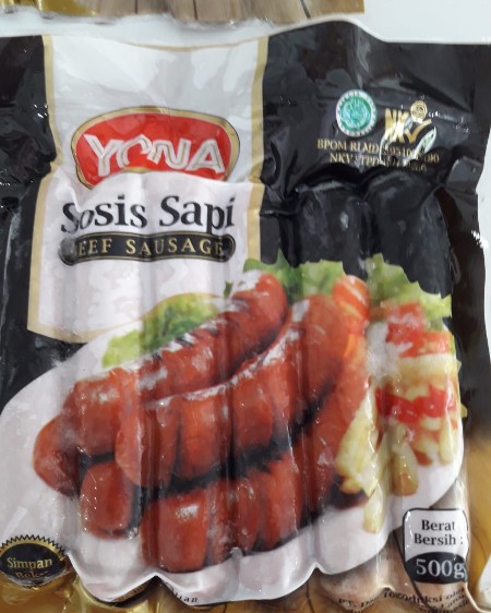 Yona Sosis Bakar Jumbo 500